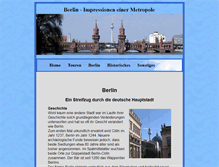 Tablet Screenshot of berlin-die-hauptstadt.de